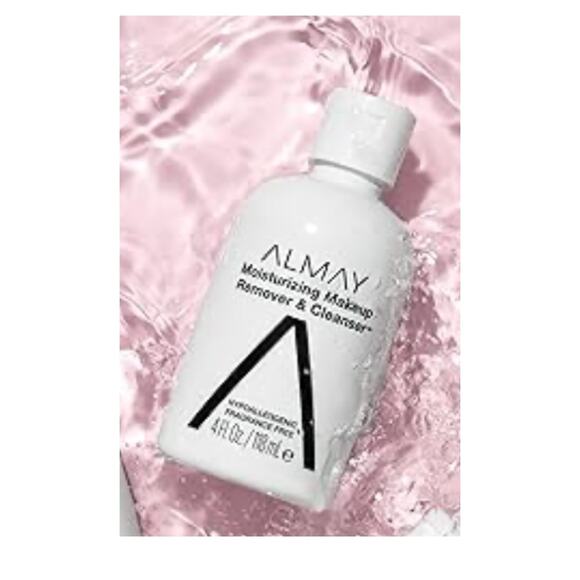NEW Almay Moisturizing MAKEUP REMOVER & FACE CLEANSER 4oz Bottle Fragrance Free! - Picture 5 of 8